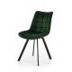 K332 chair, color: dark green DIOMMI V-CH-K/332-KR-C.ZIELONY
