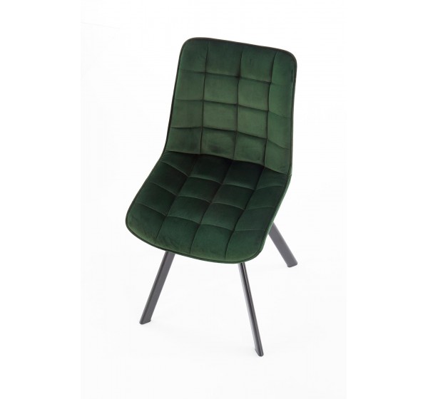 K332 chair, color: dark green DIOMMI V-CH-K/332-KR-C.ZIELONY