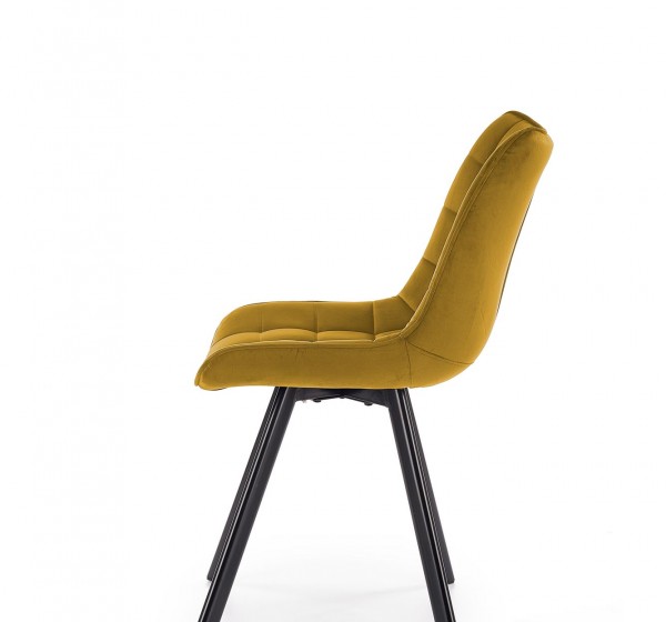 K332 chair, color: mustard DIOMMI V-CH-K/332-KR-MUSZTARDOWY