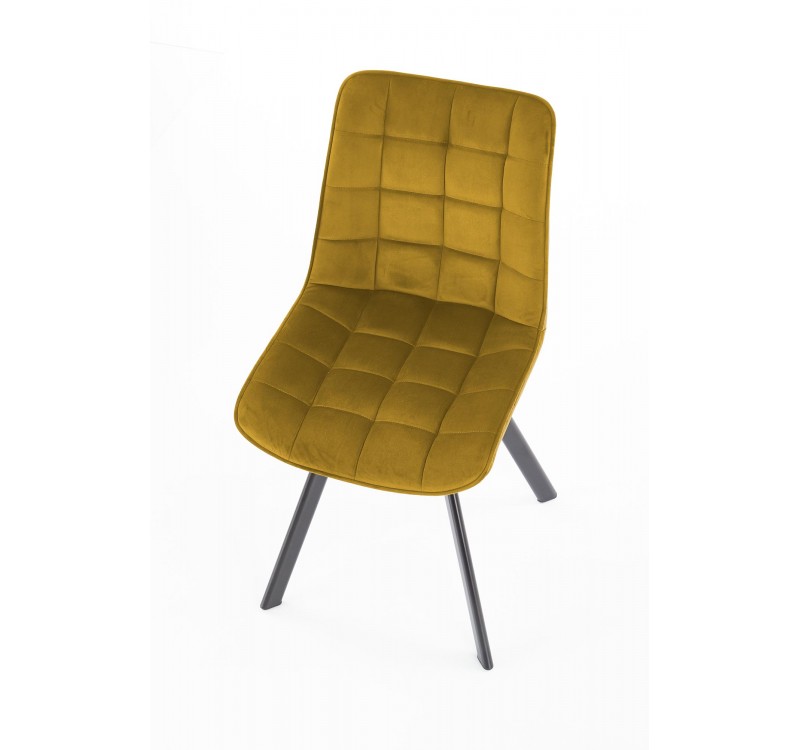 K332 chair, color: mustard DIOMMI V-CH-K/332-KR-MUSZTARDOWY