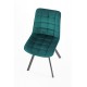 K332 chair, color: turquoise DIOMMI V-CH-K/332-KR-TURKUSOWY