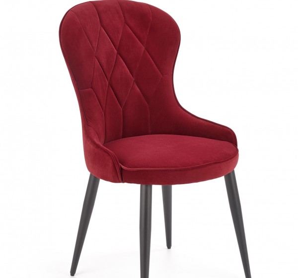 K366 chair, color: dark red DIOMMI V-CH-K/366-KR-BORDOWY