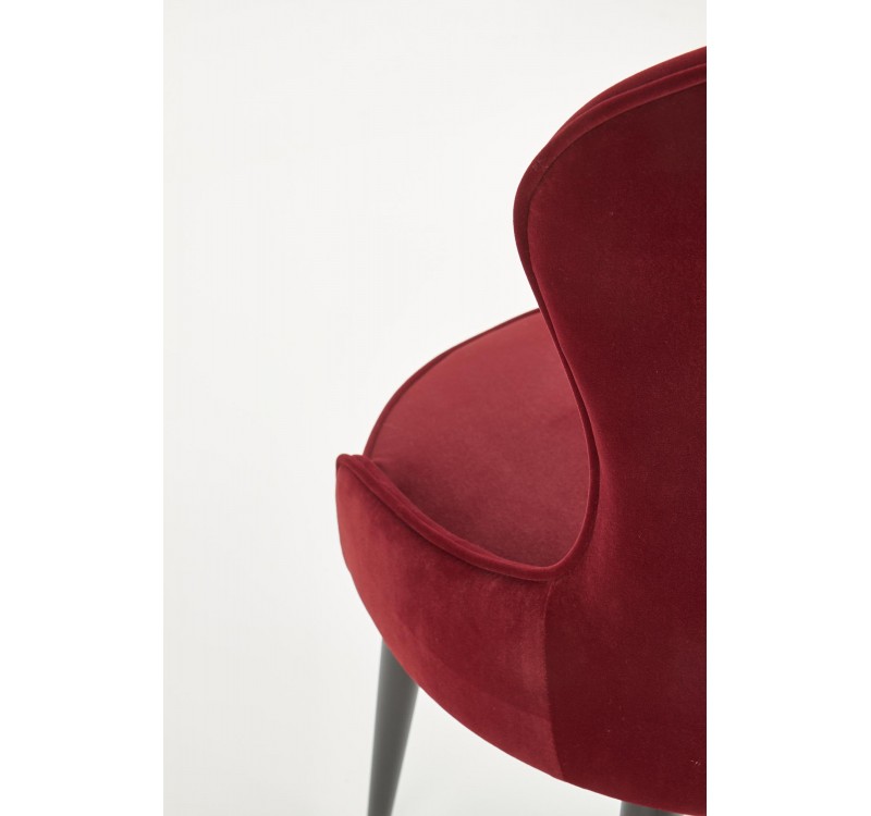 K366 chair, color: dark red DIOMMI V-CH-K/366-KR-BORDOWY