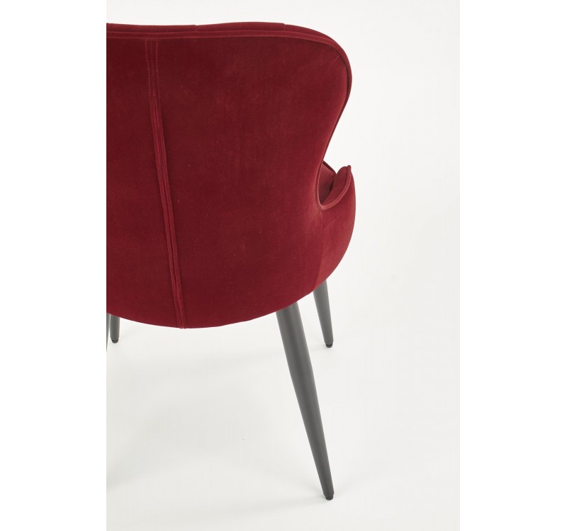 K366 chair, color: dark red DIOMMI V-CH-K/366-KR-BORDOWY