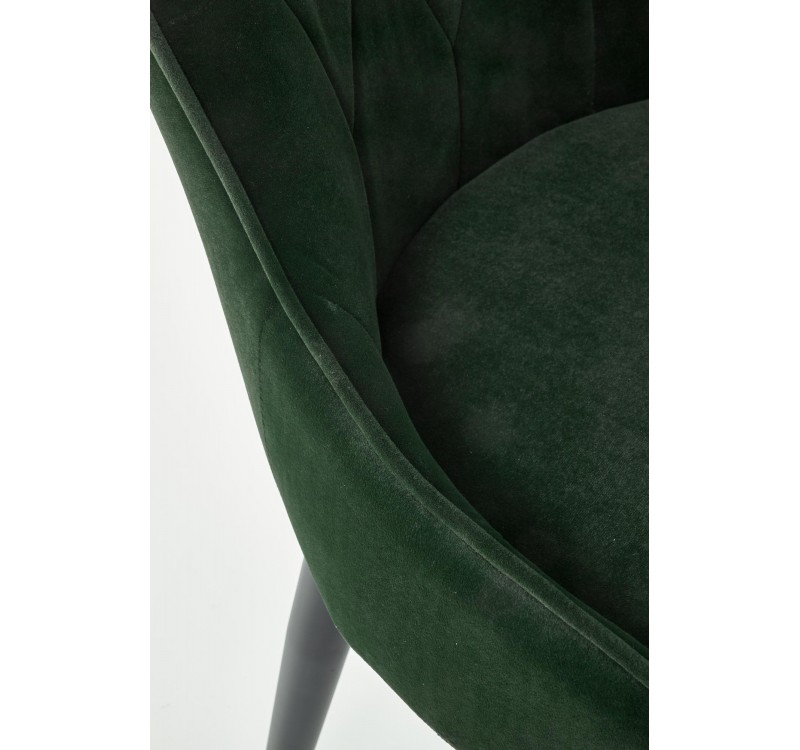 K366 chair, color: dark green DIOMMI V-CH-K/366-KR-C.ZIELONY