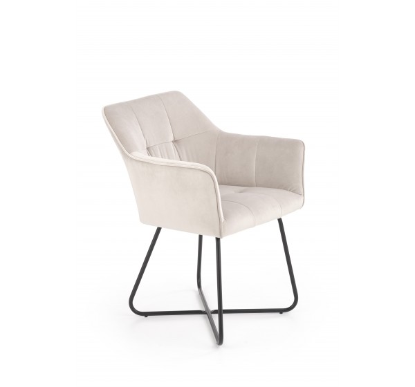K377 chair, color: beige DIOMMI V-CH-K/377-KR-BEŻOWY