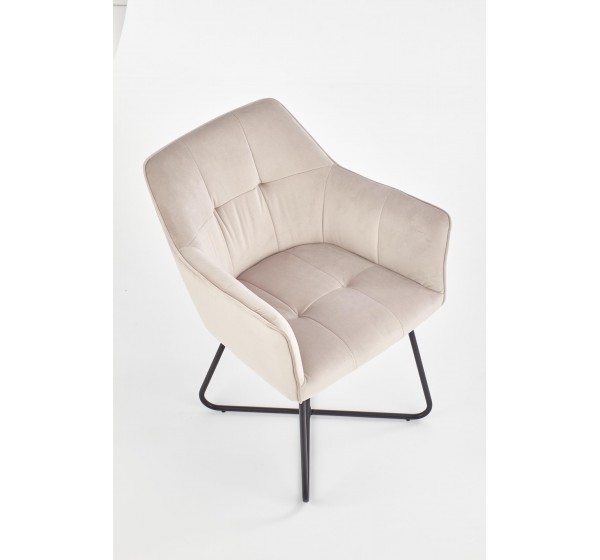 K377 chair, color: beige DIOMMI V-CH-K/377-KR-BEŻOWY