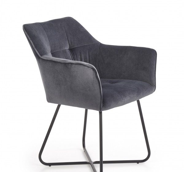 K377 chair, color: grey DIOMMI V-CH-K/377-KR-POPIEL
