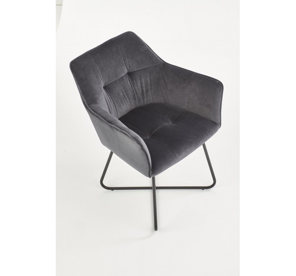 K377 chair, color: grey DIOMMI V-CH-K/377-KR-POPIEL