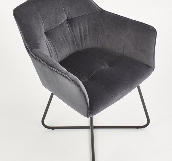 K377 chair, color: grey DIOMMI V-CH-K/377-KR-POPIEL