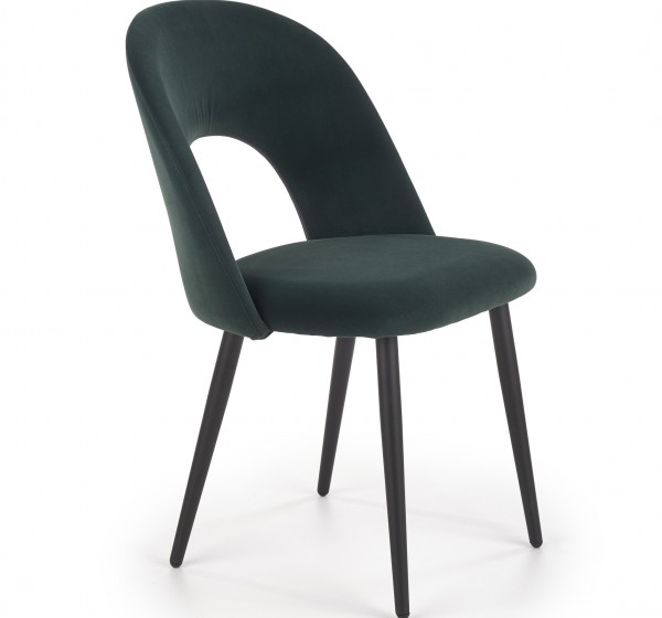 K384 chair, color: dark green DIOMMI V-CH-K/384-KR-C.ZIELONY