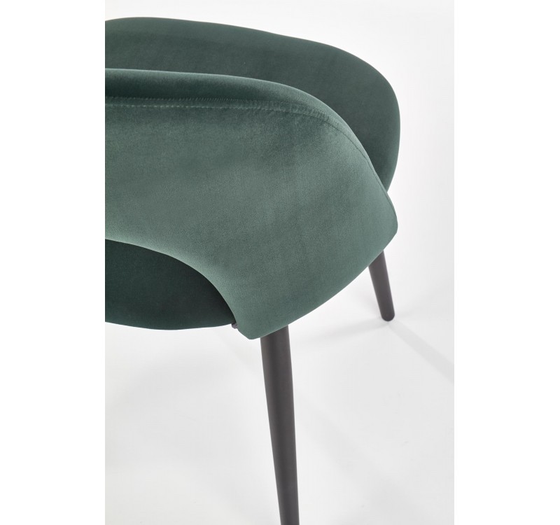 K384 chair, color: dark green DIOMMI V-CH-K/384-KR-C.ZIELONY