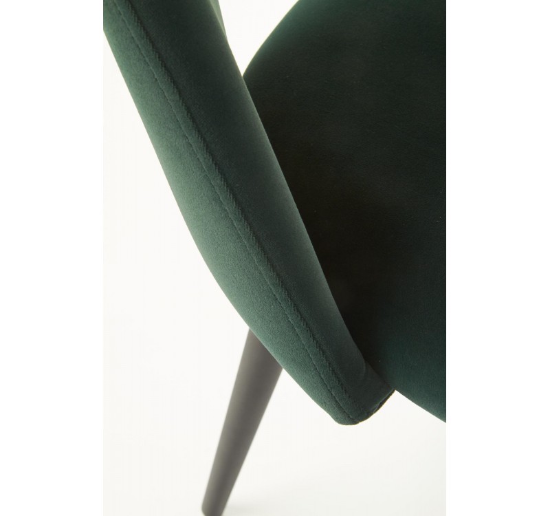 K384 chair, color: dark green DIOMMI V-CH-K/384-KR-C.ZIELONY