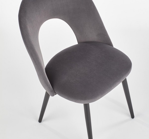 K384 chair, color: grey DIOMMI V-CH-K/384-KR-POPIELATY