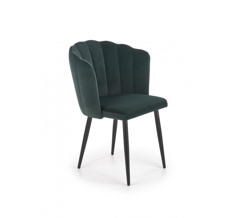 K386 chair, color: dark green DIOMMI V-CH-K/386-KR-C.ZIELONY