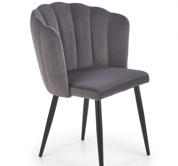 K386 chair, color: grey DIOMMI V-CH-K/386-KR-POPIELATY