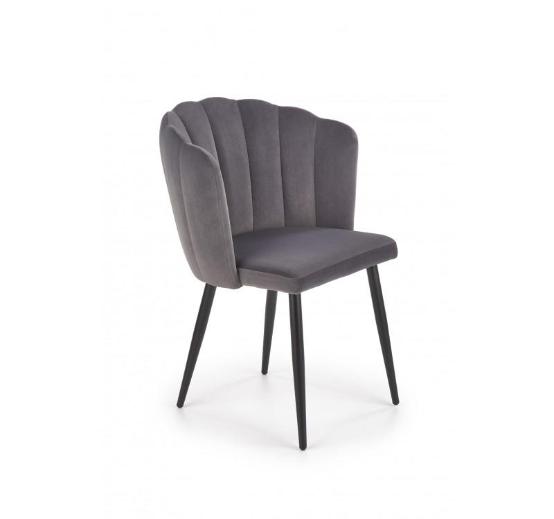 K386 chair, color: grey DIOMMI V-CH-K/386-KR-POPIELATY