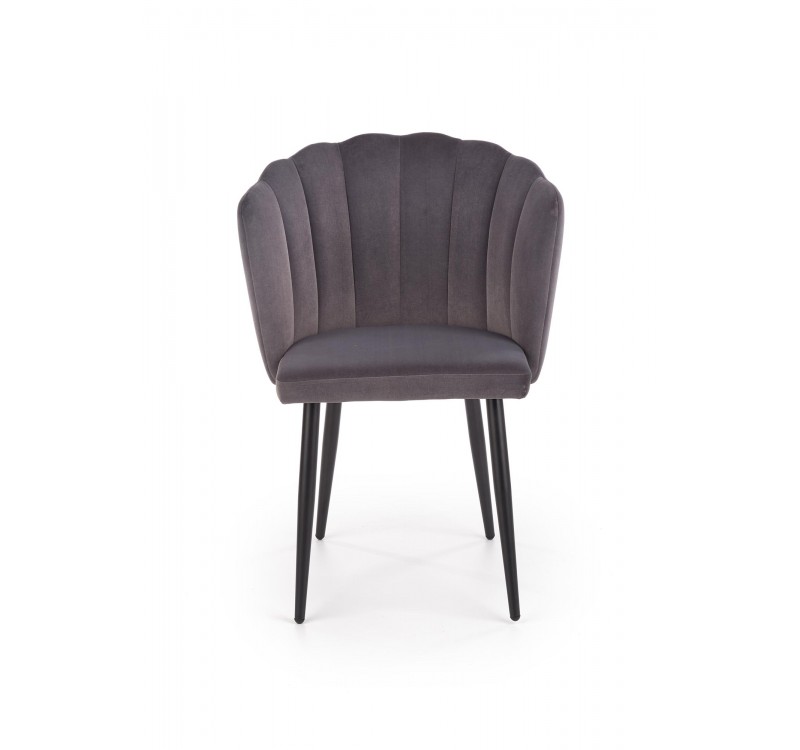 K386 chair, color: grey DIOMMI V-CH-K/386-KR-POPIELATY