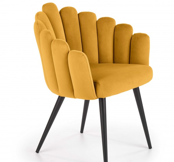K410 chair, color: mustard DIOMMI V-CH-K/410-KR-MUSZTARDOWY