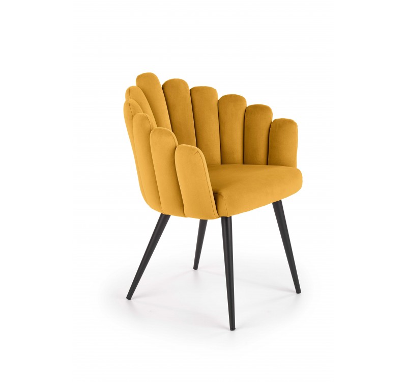 K410 chair, color: mustard DIOMMI V-CH-K/410-KR-MUSZTARDOWY