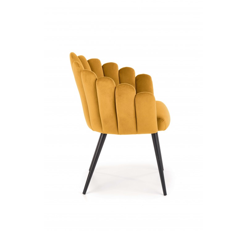 K410 chair, color: mustard DIOMMI V-CH-K/410-KR-MUSZTARDOWY