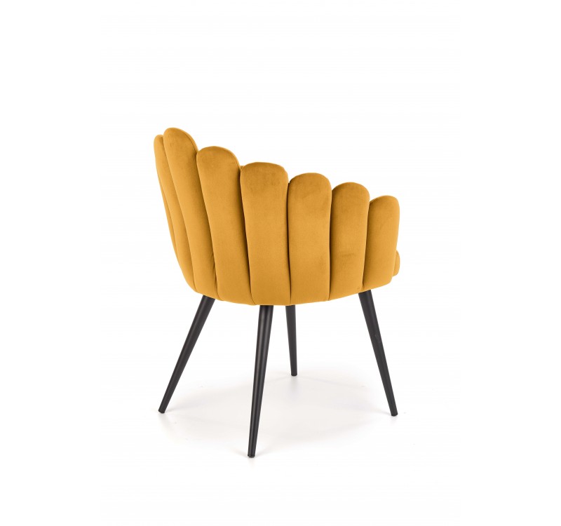 K410 chair, color: mustard DIOMMI V-CH-K/410-KR-MUSZTARDOWY