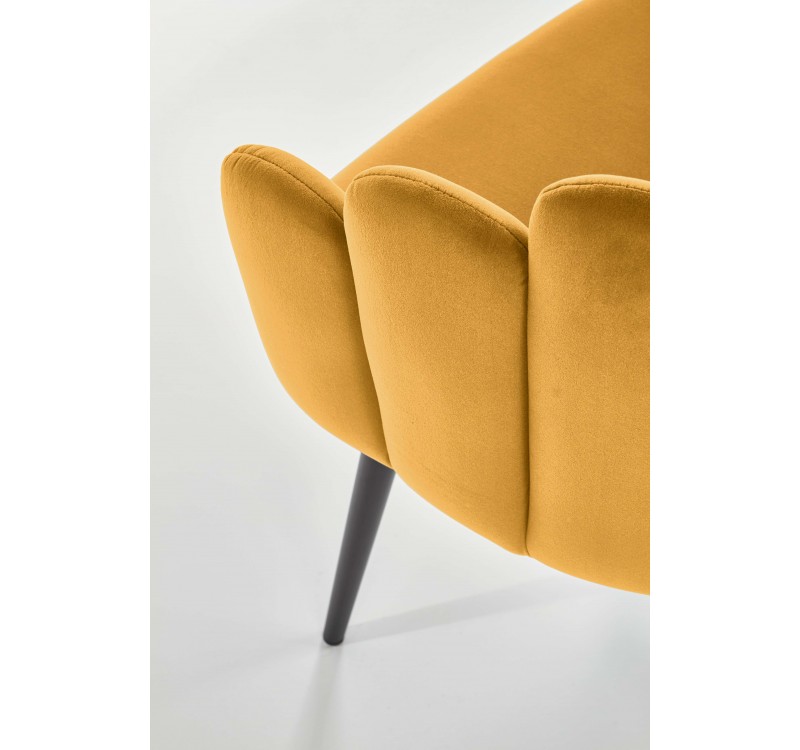 K410 chair, color: mustard DIOMMI V-CH-K/410-KR-MUSZTARDOWY