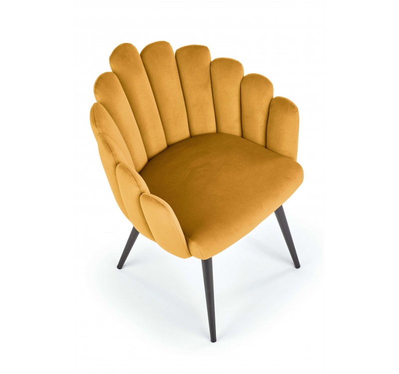K410 chair, color: mustard DIOMMI V-CH-K/410-KR-MUSZTARDOWY