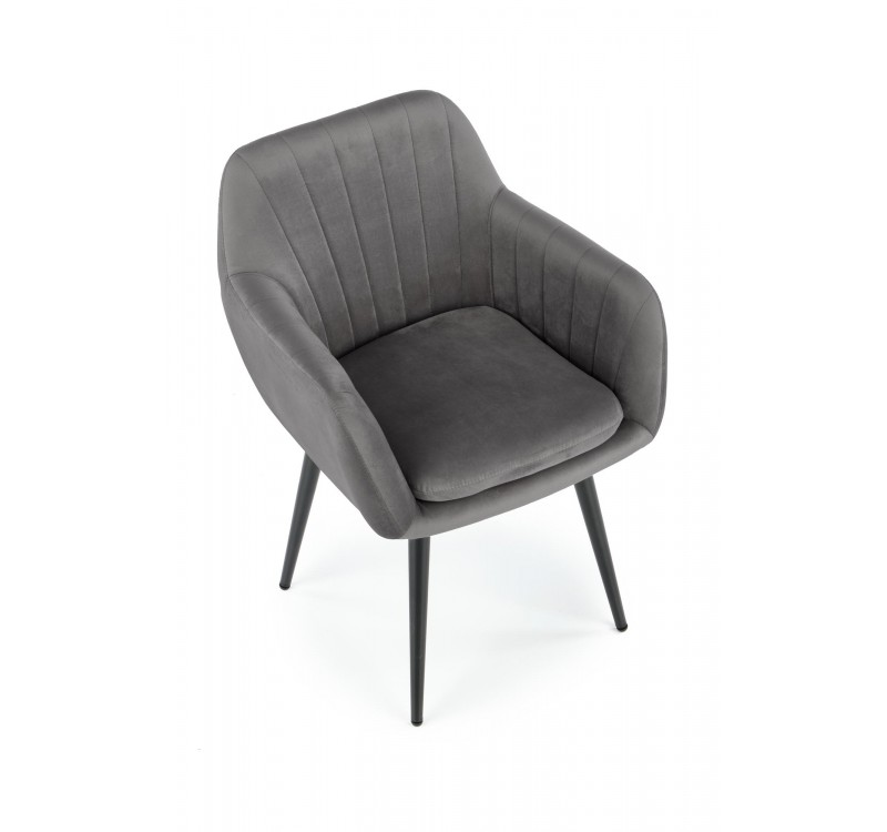 K429 chair color: grey DIOMMI V-CH-K/429-KR-POPIELATY