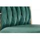 K436 chair color: dark green / gold DIOMMI V-CH-K/436-KR-C.ZIELONY/ZŁOTY