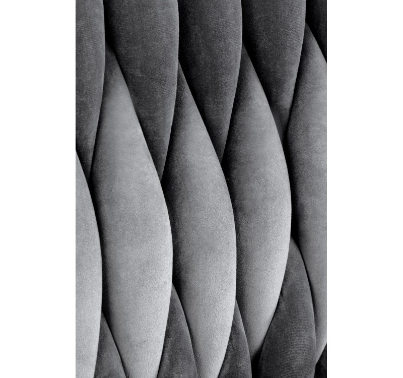 K436 chair color: grey / gold DIOMMI V-CH-K/436-KR-POPIELATY/ZŁOTY