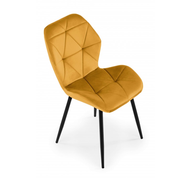 K453 chair color: mustard DIOMMI V-CH-K/453-KR-MUSZTARDOWY