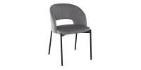 K455 chair color: grey DIOMMI V-CH-K/455-KR-POPIELATY