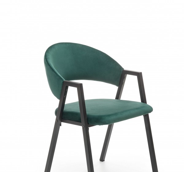 K473 chair dark green DIOMMI V-CH-K/473-KR-C.ZIELONY