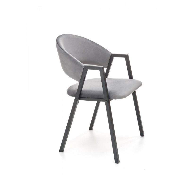K473 chair grey DIOMMI V-CH-K/473-KR-POPIEL