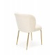 K474 chair cream/gold DIOMMI V-CH-K/474-KR