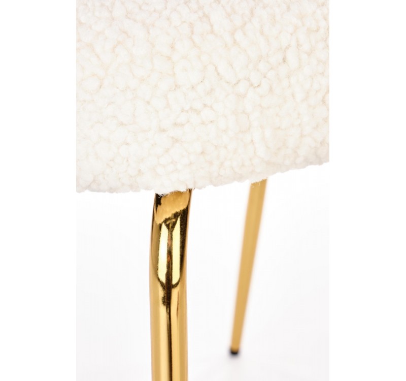 K474 chair cream/gold DIOMMI V-CH-K/474-KR