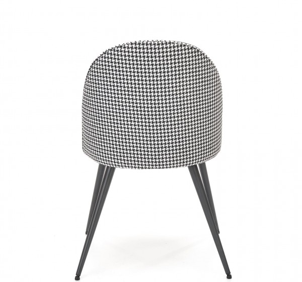 K478 chair, color: black - white DIOMMI V-CH-K/478-KR