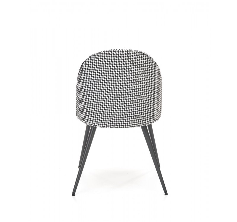 K478 chair, color: black - white DIOMMI V-CH-K/478-KR