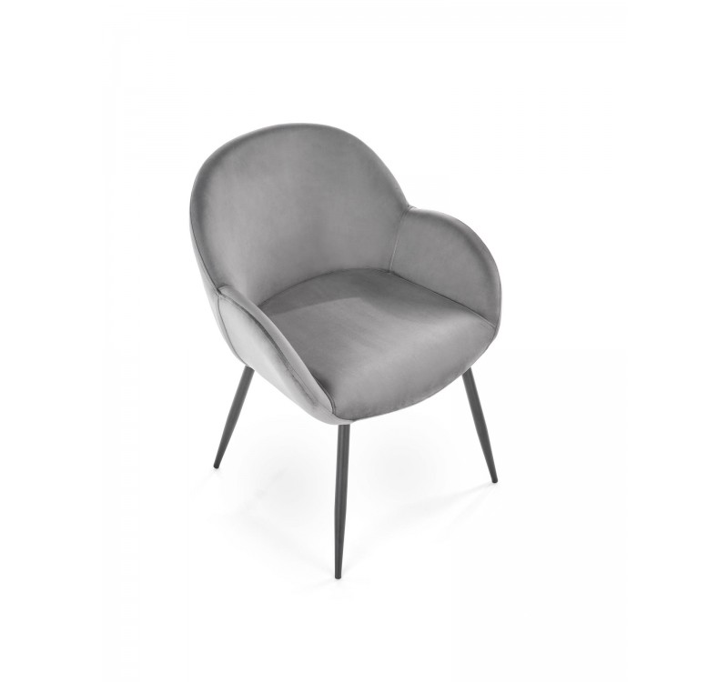 K480 chair grey DIOMMI V-CH-K/480-KR-POPIEL
