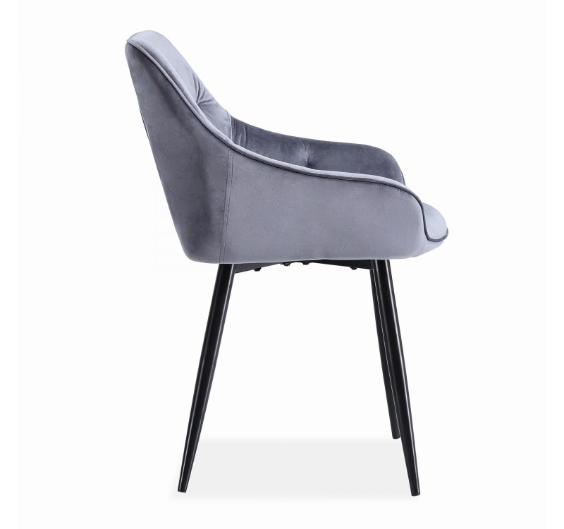 K487 chair grey DIOMMI V-CH-K/487-KR-POPIEL