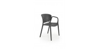K491 plastic chair black DIOMMI V-CH-K/491-KR-CZARNY