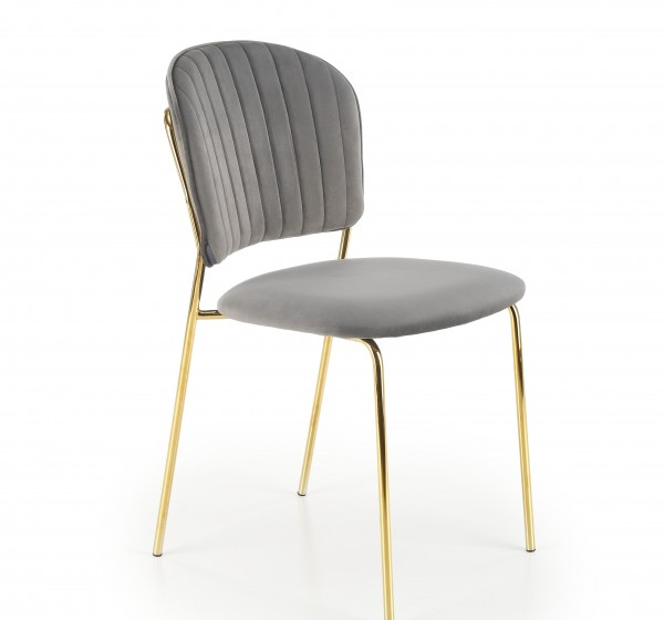 K499 chair grey DIOMMI V-CH-K/499-KR-POPIELATY