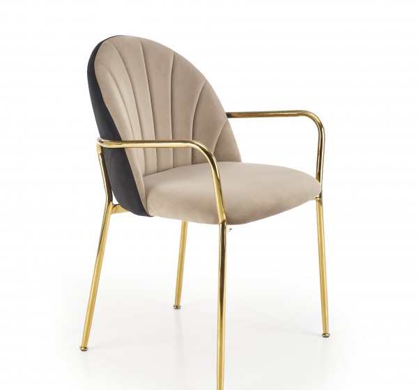 K500 chair beige / black DIOMMI V-CH-K/500-KR