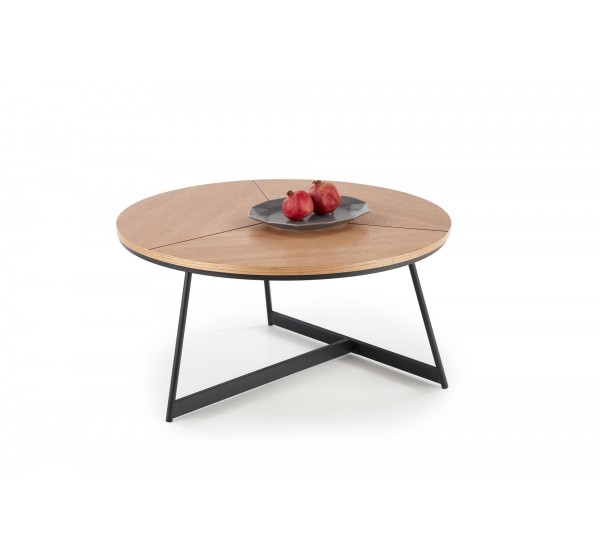 KARIDA c. table natural oak / black DIOMMI V-CH-KARIDA-LAW