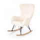 LIBERTO 2 leisure armchair cream / black / natural DIOMMI V-CH-LIBERTO_2-FOT-KREMOWY
