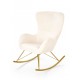 LIBERTO leisure armchair cream / gold DIOMMI V-CH-LIBERTO-FOT-KREMOWY