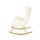 LIBERTO leisure armchair cream / gold DIOMMI V-CH-LIBERTO-FOT-KREMOWY