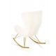 LIBERTO leisure armchair cream / gold DIOMMI V-CH-LIBERTO-FOT-KREMOWY