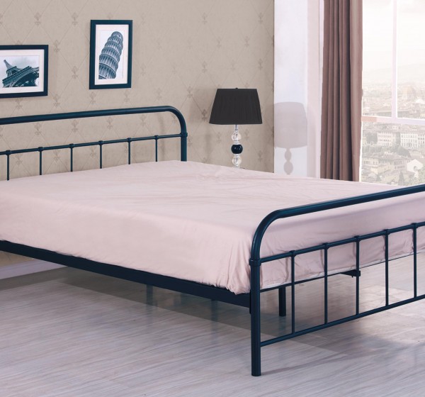 LINA 120 bed DIOMMI V-CH-LINDA_120-LOZ-CZARNY